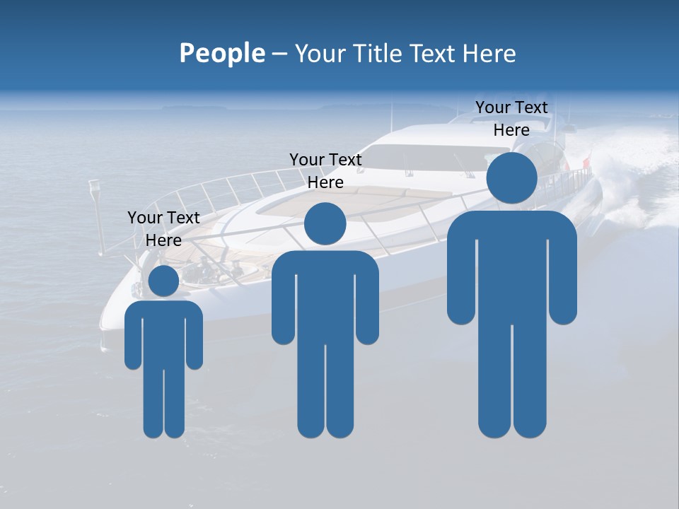 Yacht Port Ocean PowerPoint Template