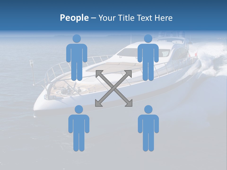 Yacht Port Ocean PowerPoint Template
