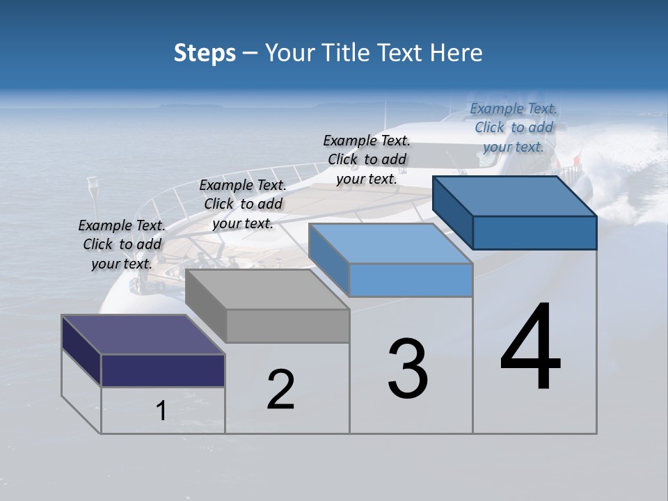 Yacht Port Ocean PowerPoint Template
