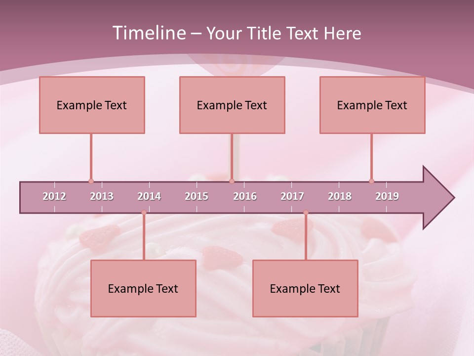 Day Love Frosting PowerPoint Template