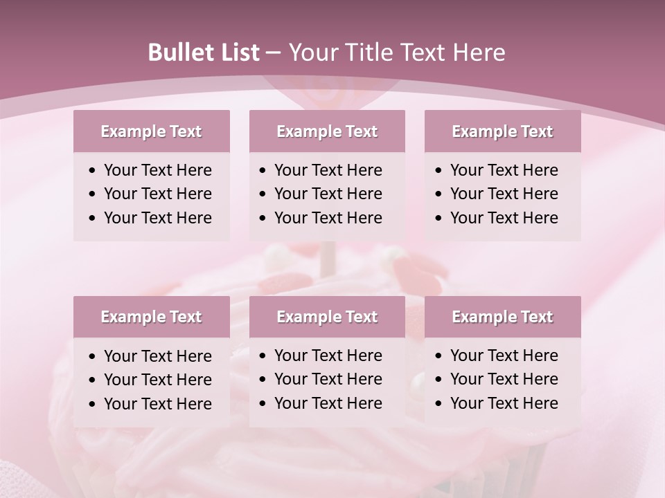 Day Love Frosting PowerPoint Template