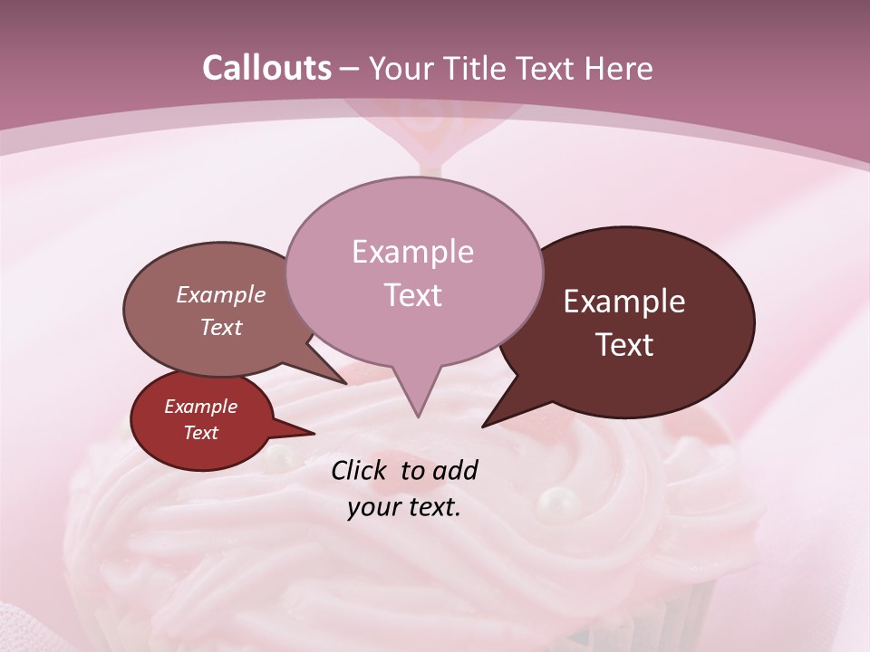 Day Love Frosting PowerPoint Template