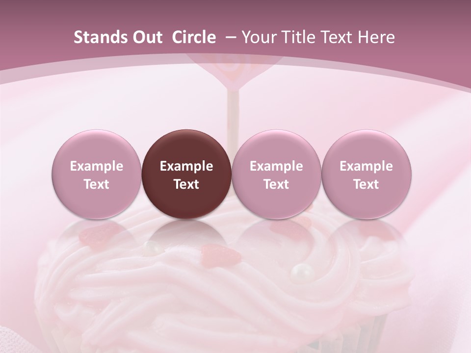Day Love Frosting PowerPoint Template