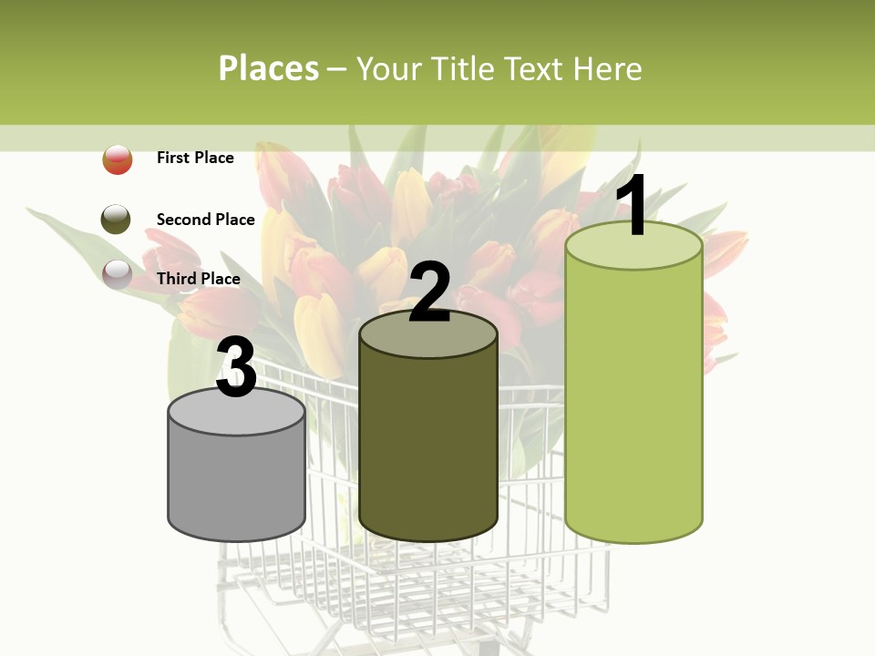 Holland Buying Bouquet PowerPoint Template