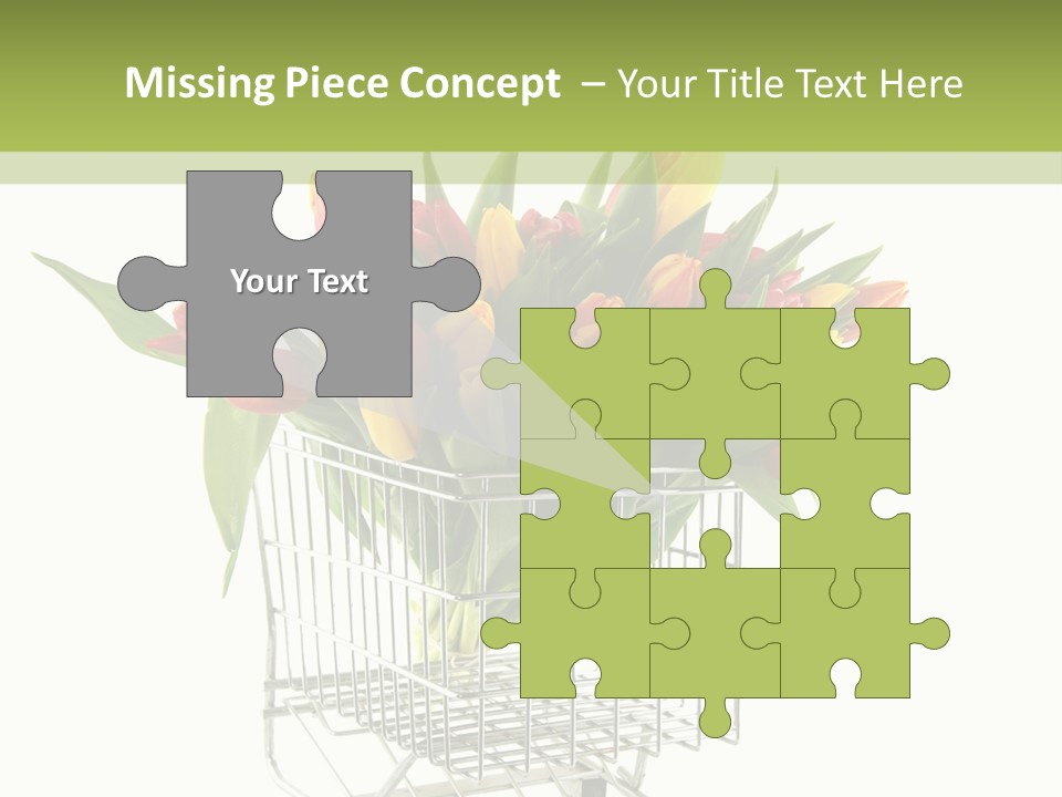 Holland Buying Bouquet PowerPoint Template