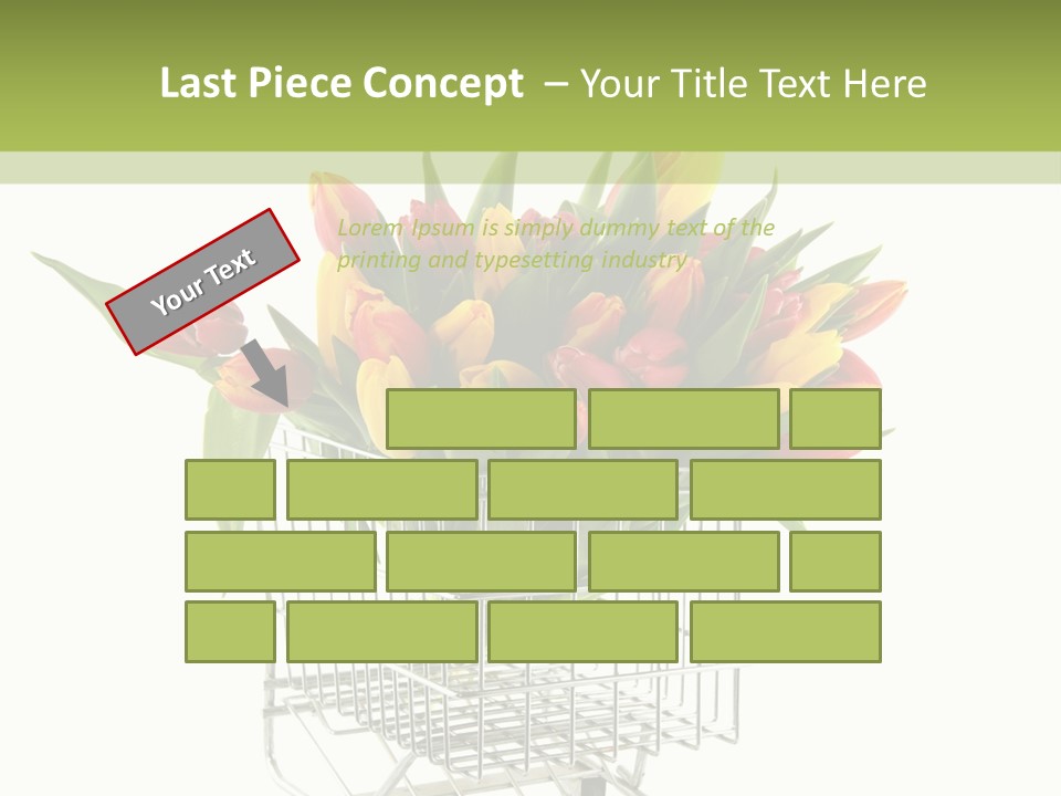 Holland Buying Bouquet PowerPoint Template