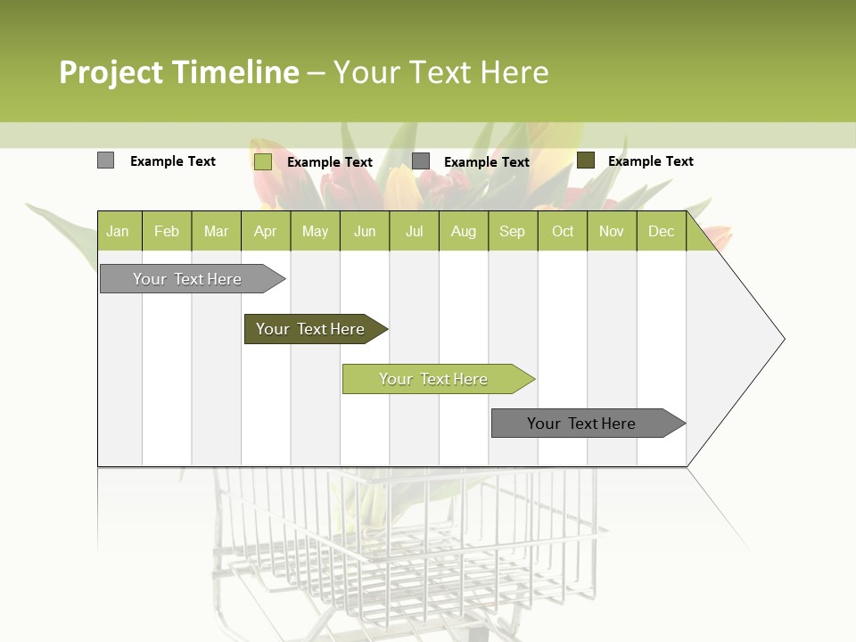 Holland Buying Bouquet PowerPoint Template