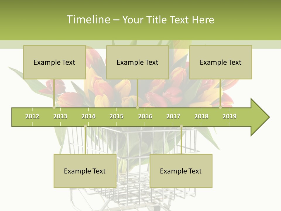 Holland Buying Bouquet PowerPoint Template