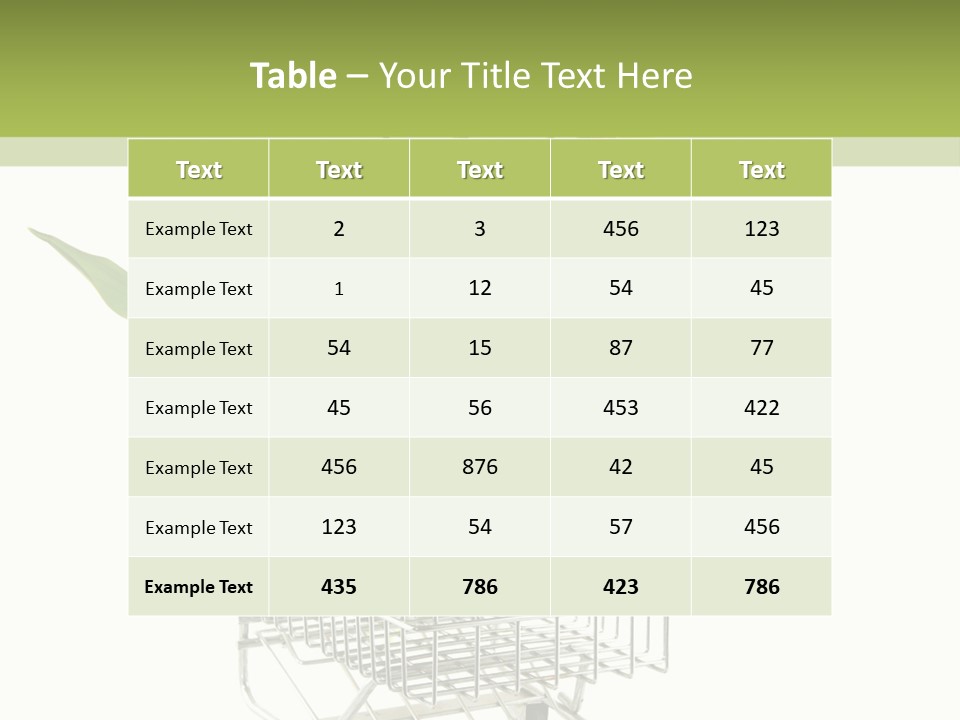 Holland Buying Bouquet PowerPoint Template