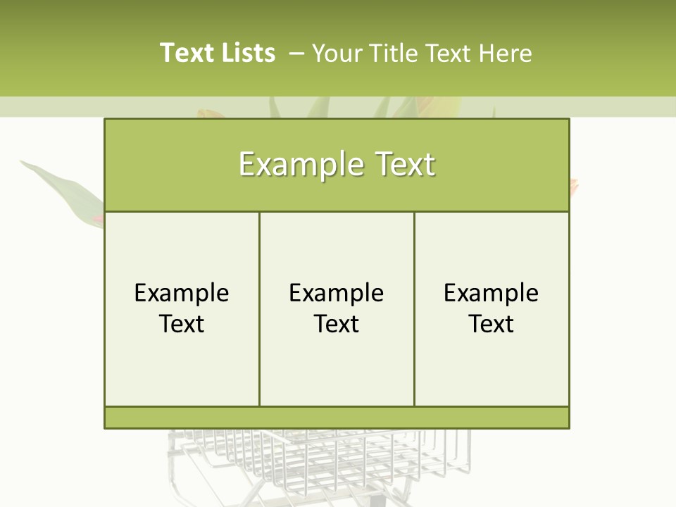Holland Buying Bouquet PowerPoint Template