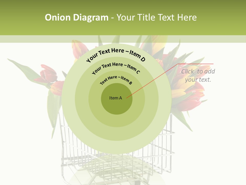 Holland Buying Bouquet PowerPoint Template