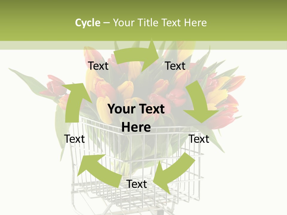 Holland Buying Bouquet PowerPoint Template