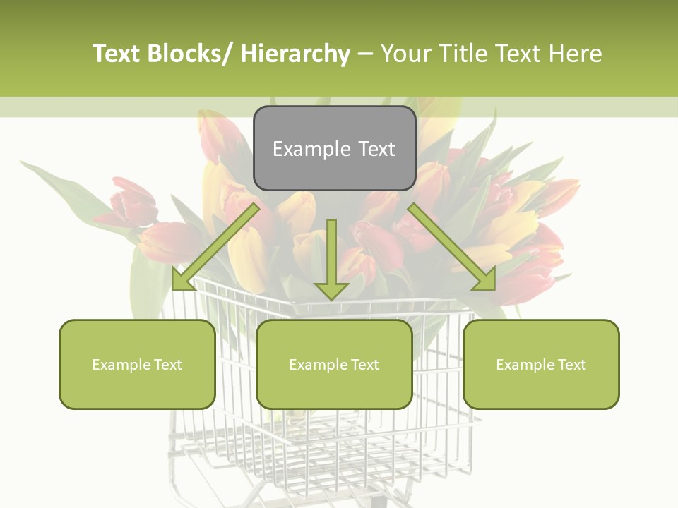 Holland Buying Bouquet PowerPoint Template