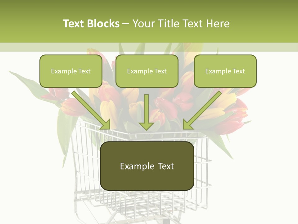 Holland Buying Bouquet PowerPoint Template