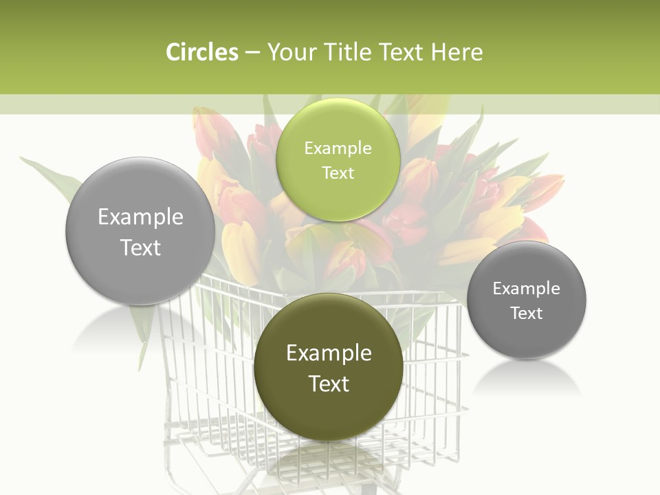 Holland Buying Bouquet PowerPoint Template