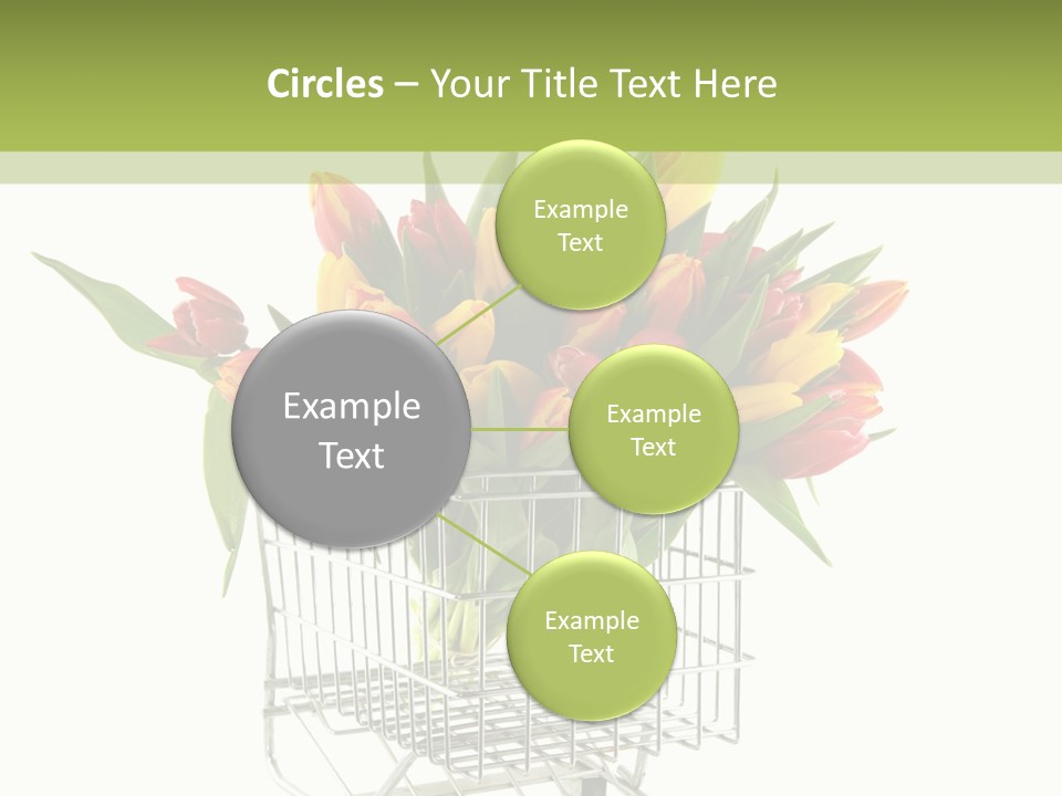 Holland Buying Bouquet PowerPoint Template