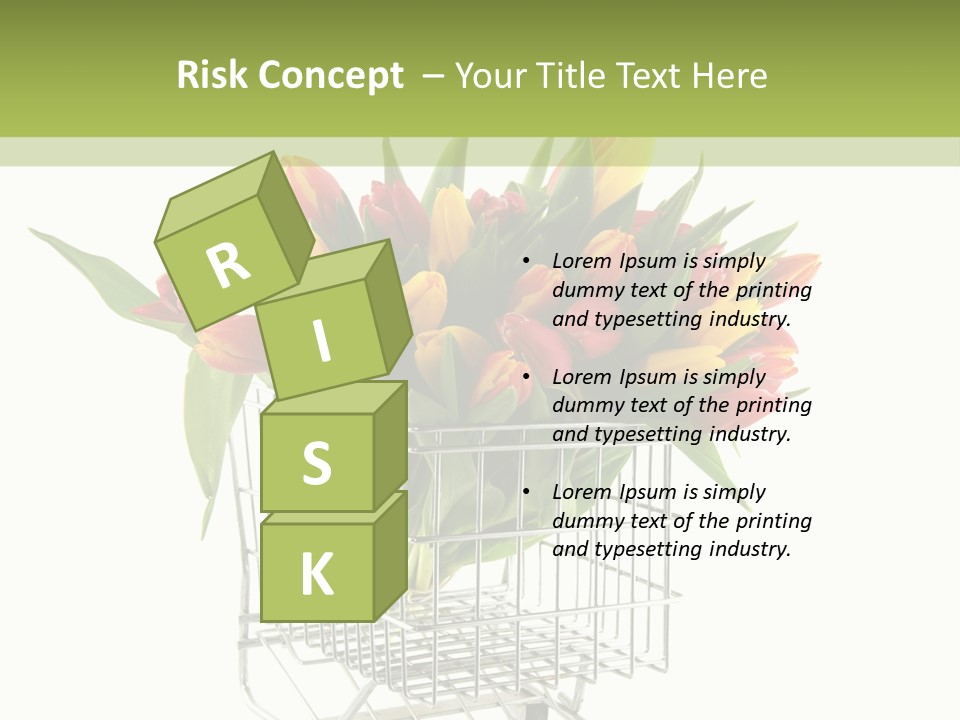 Holland Buying Bouquet PowerPoint Template