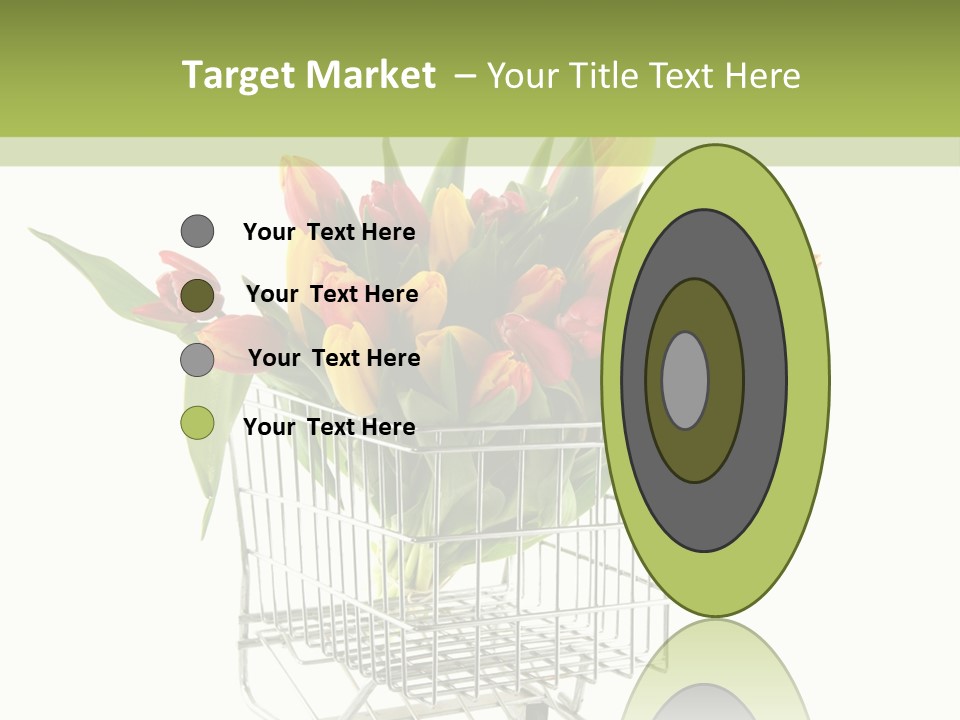 Holland Buying Bouquet PowerPoint Template