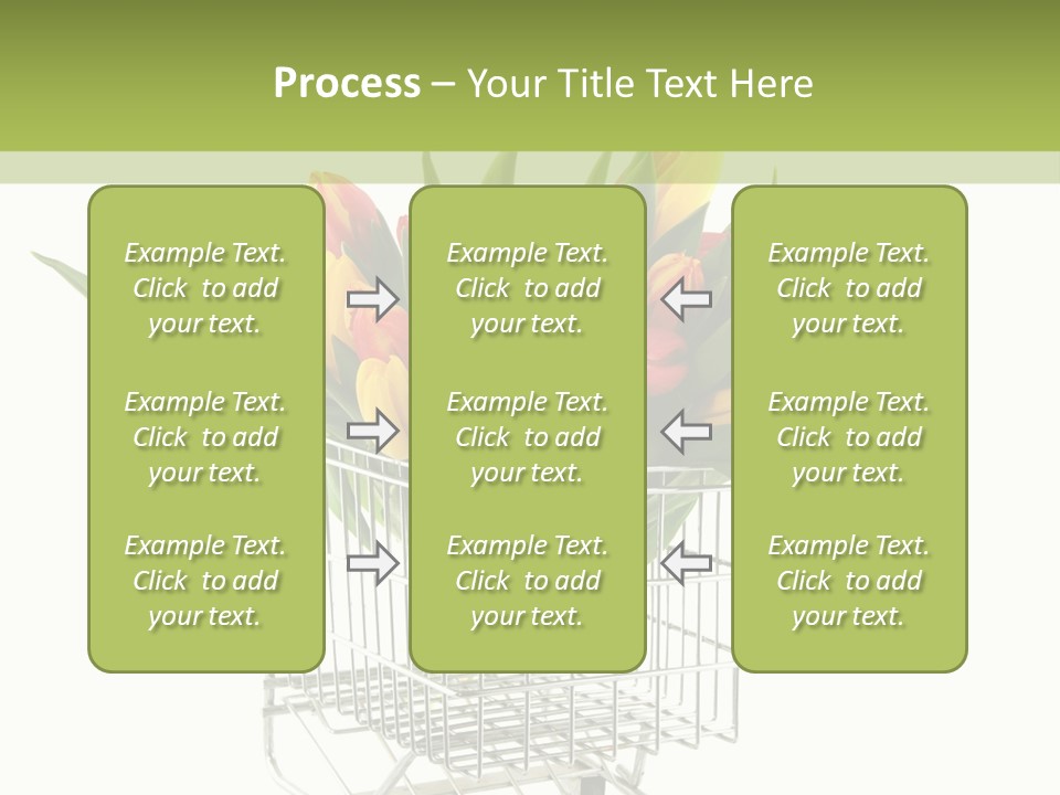 Holland Buying Bouquet PowerPoint Template