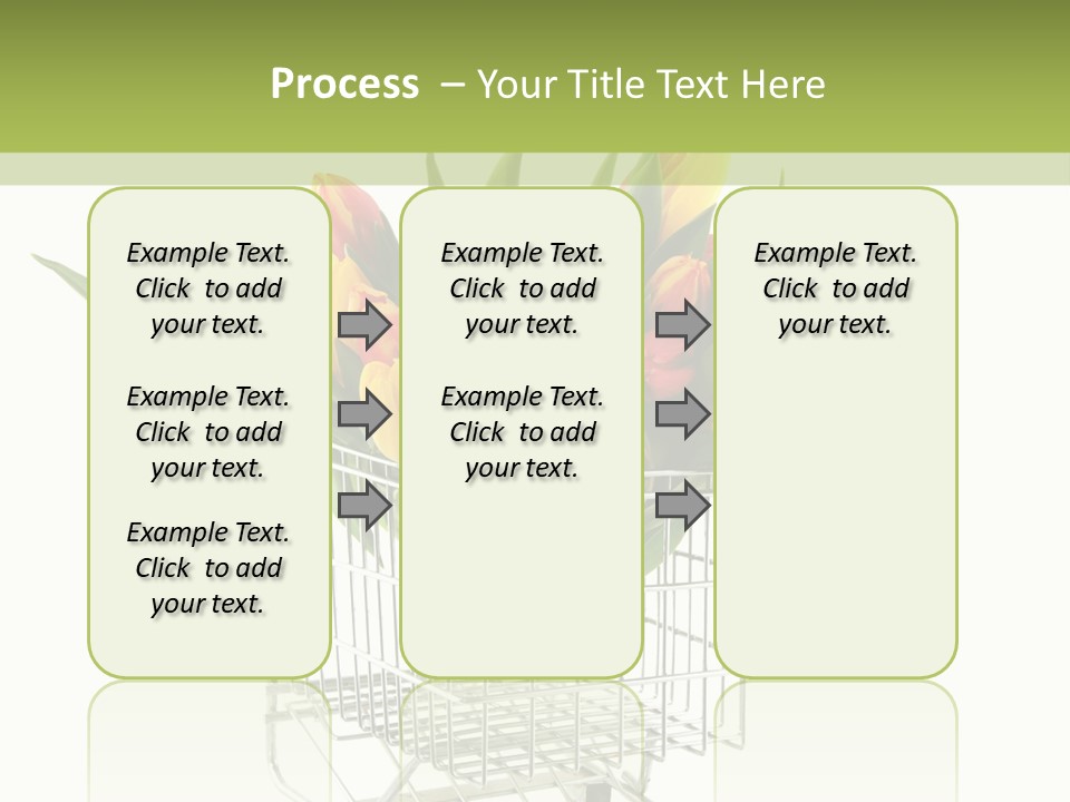 Holland Buying Bouquet PowerPoint Template