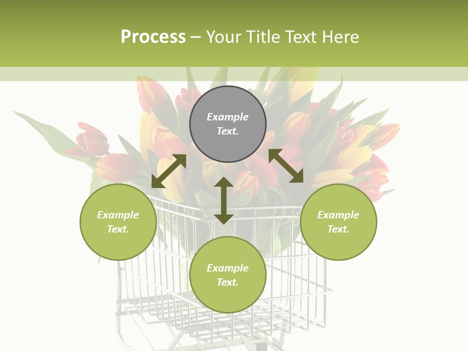 Holland Buying Bouquet PowerPoint Template