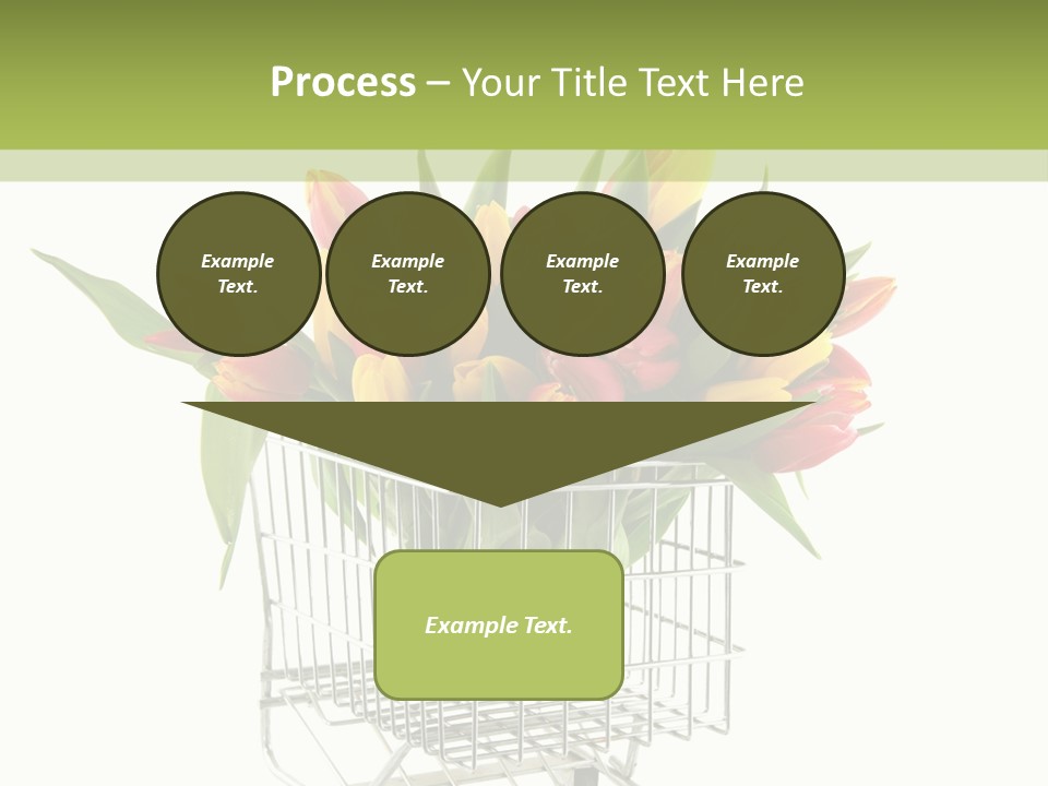 Holland Buying Bouquet PowerPoint Template