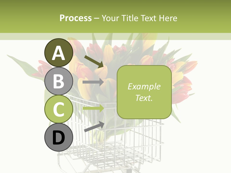 Holland Buying Bouquet PowerPoint Template