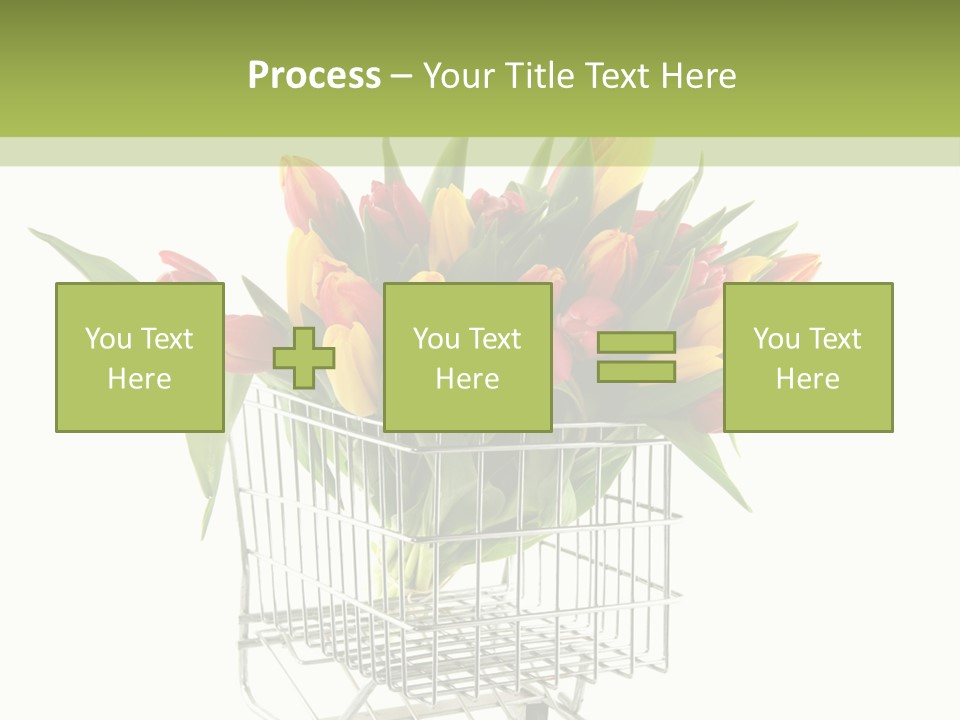 Holland Buying Bouquet PowerPoint Template