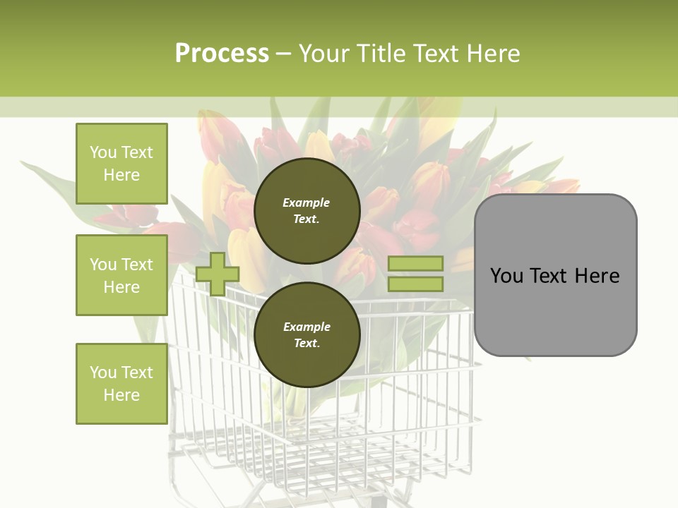 Holland Buying Bouquet PowerPoint Template
