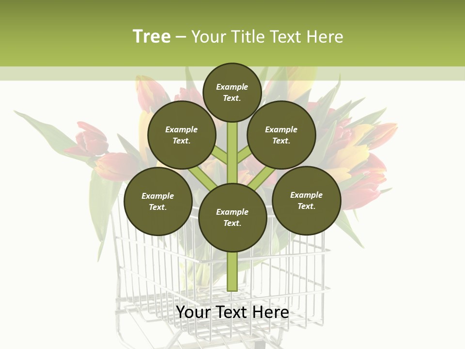Holland Buying Bouquet PowerPoint Template