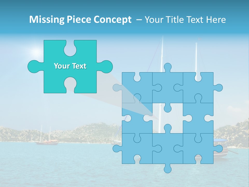 Cloud Tourism Cruise PowerPoint Template