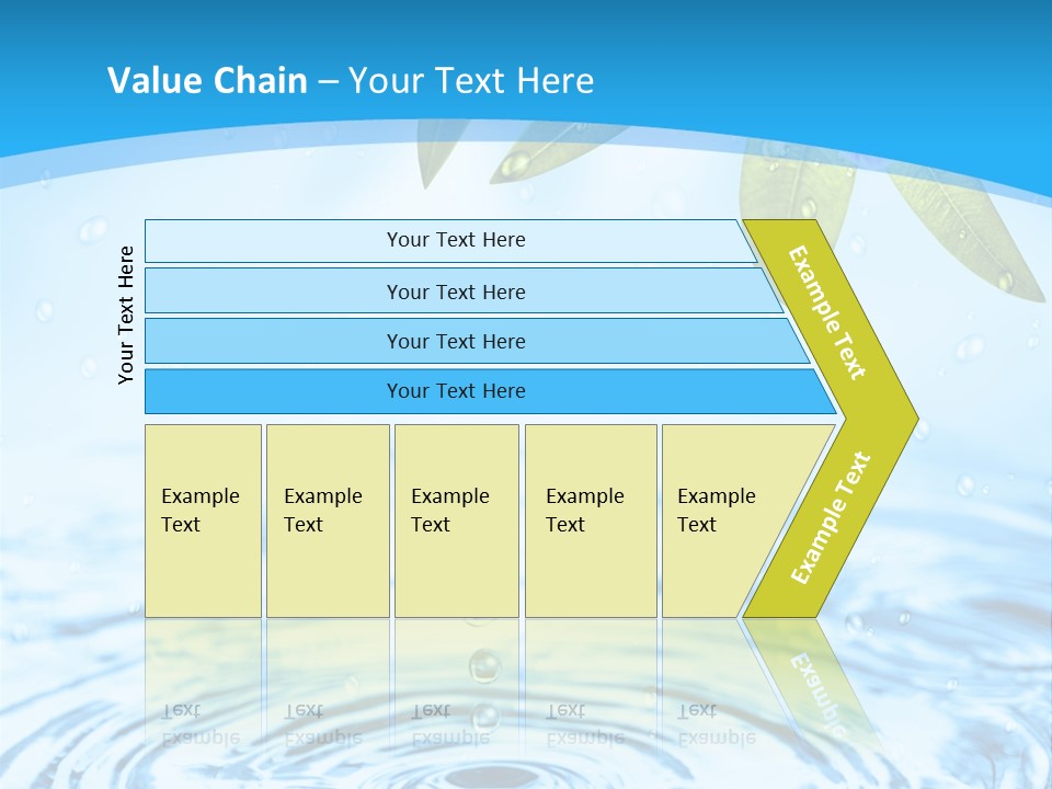 Summer Purity Healthy PowerPoint Template