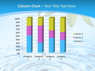 Summer Purity Healthy PowerPoint Template