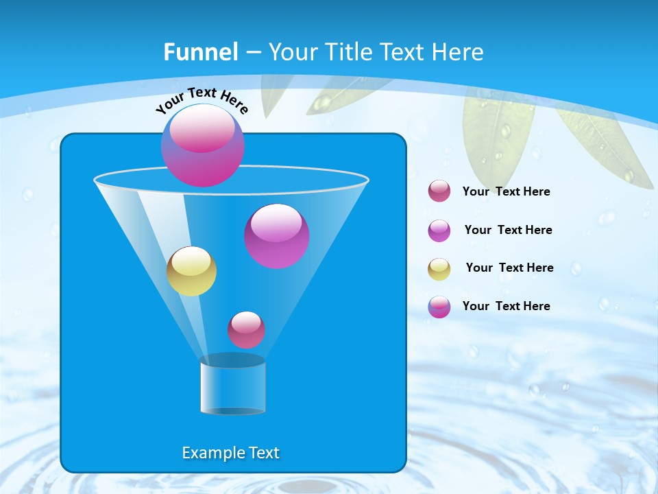 Summer Purity Healthy PowerPoint Template