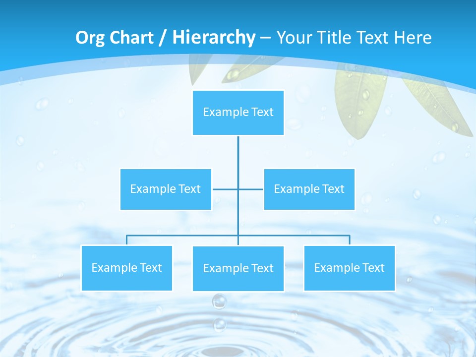 Summer Purity Healthy PowerPoint Template