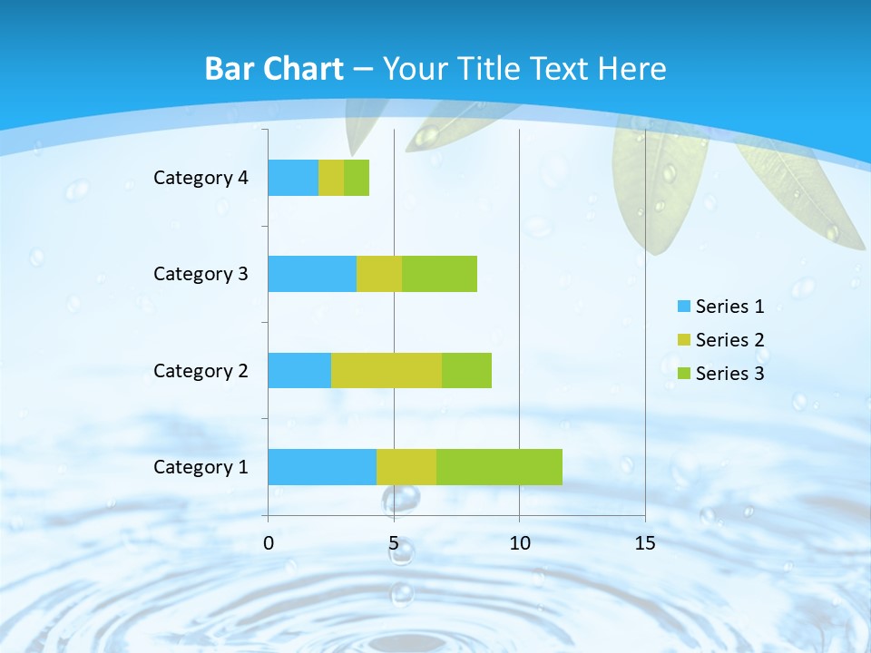 Summer Purity Healthy PowerPoint Template