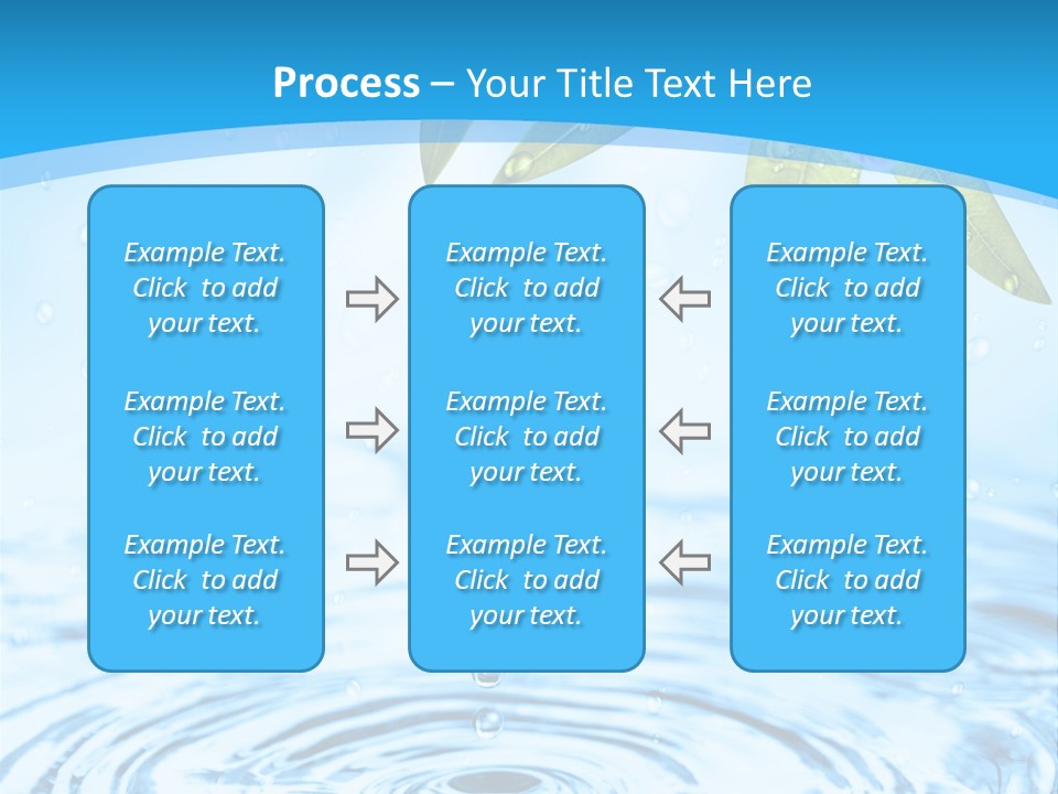 Summer Purity Healthy PowerPoint Template