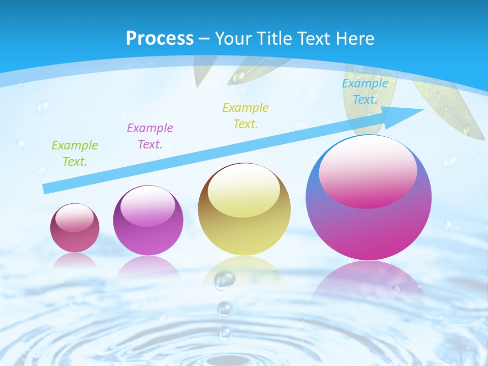 Summer Purity Healthy PowerPoint Template