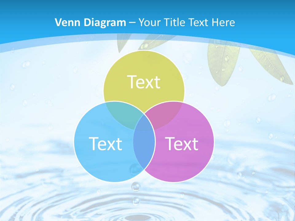 Summer Purity Healthy PowerPoint Template