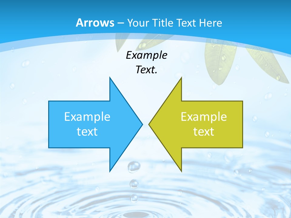 Summer Purity Healthy PowerPoint Template