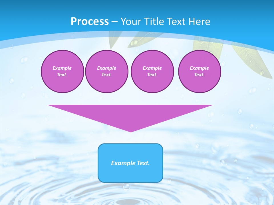 Summer Purity Healthy PowerPoint Template