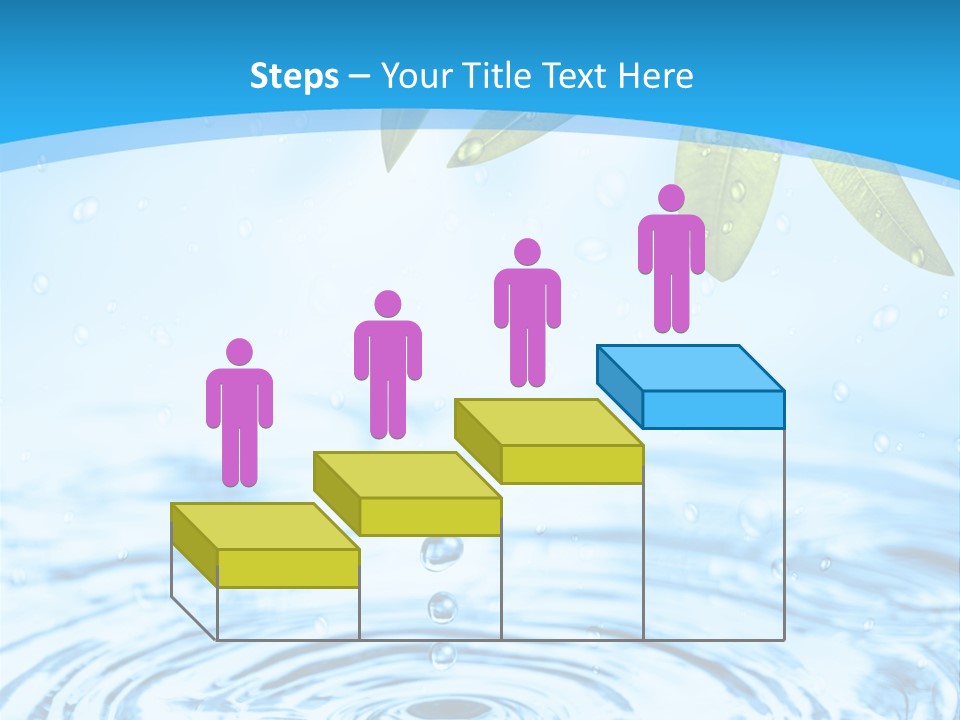 Summer Purity Healthy PowerPoint Template