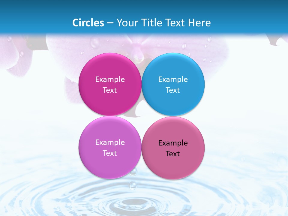 Relaxation Well Being Blossom PowerPoint Template