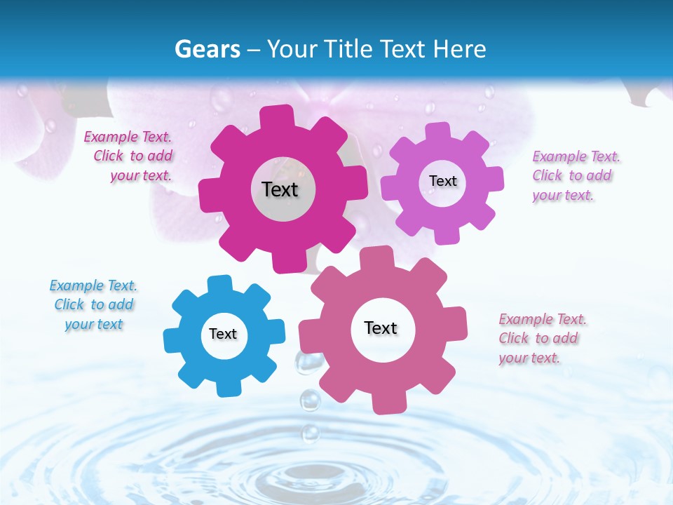 Relaxation Well Being Blossom PowerPoint Template