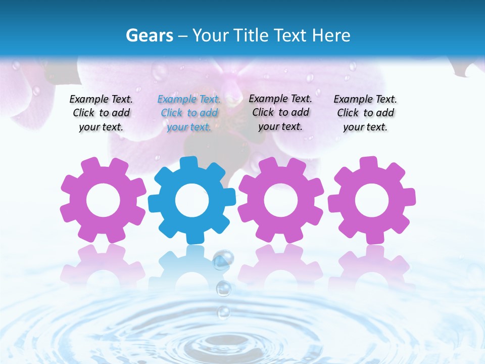 Relaxation Well Being Blossom PowerPoint Template