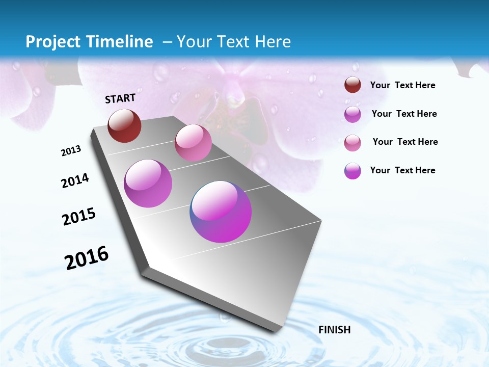 Relaxation Well Being Blossom PowerPoint Template