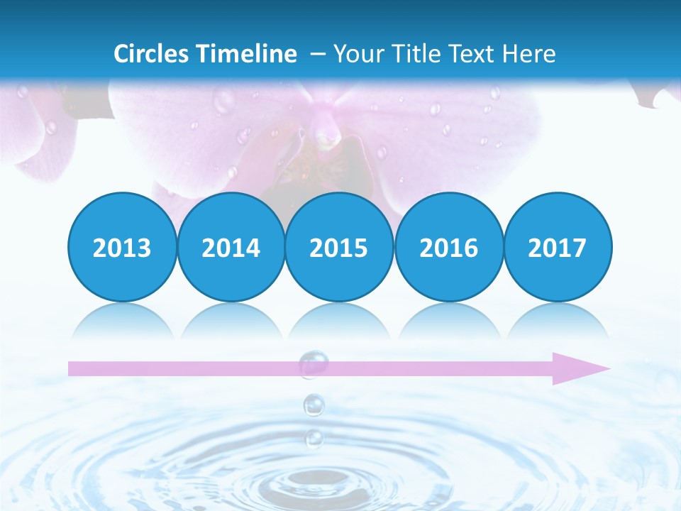 Relaxation Well Being Blossom PowerPoint Template