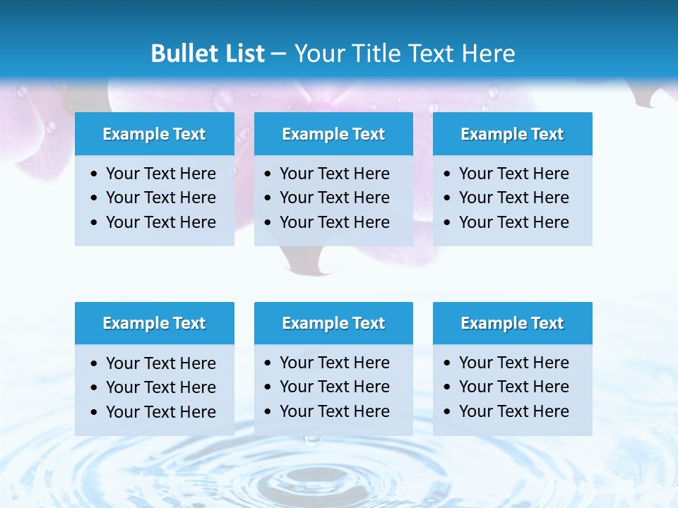 Relaxation Well Being Blossom PowerPoint Template