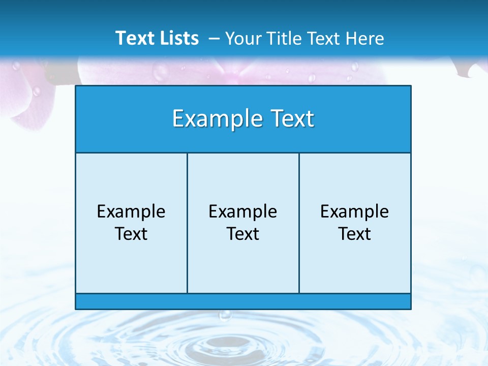Relaxation Well Being Blossom PowerPoint Template