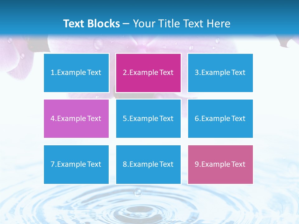 Relaxation Well Being Blossom PowerPoint Template